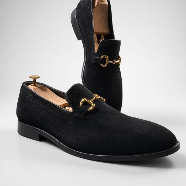 Suede Loafers Shoe