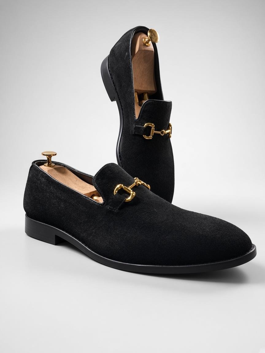 Suede Loafers Shoe