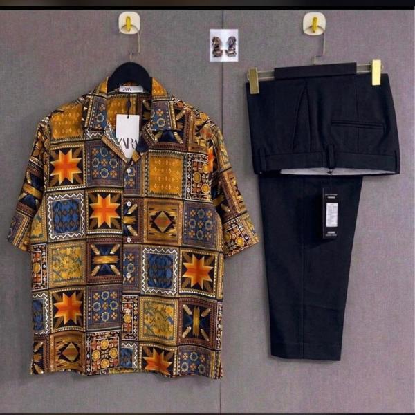 Shirt and trousers