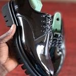 Derby Wetlooks Shoe   Size 41
