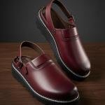 Handmade Stylish Men's Halfshoe  Size 43