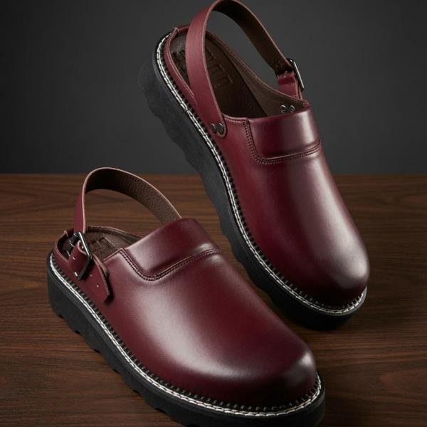 Handmade Stylish Men's Halfshoe  Size 43