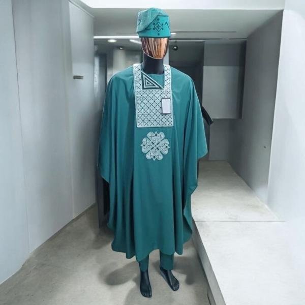 Kaftan with agbada ( high quality casmier material)