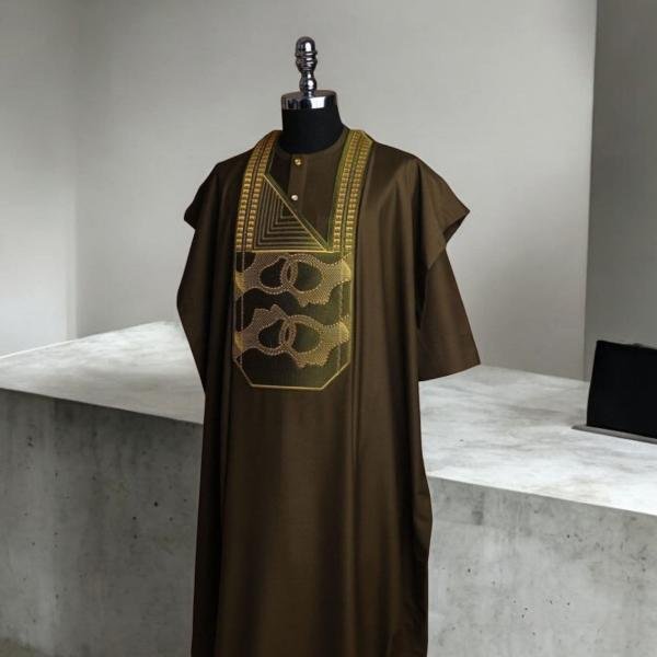 Kaftan with agbada ( high quality kasmier material)