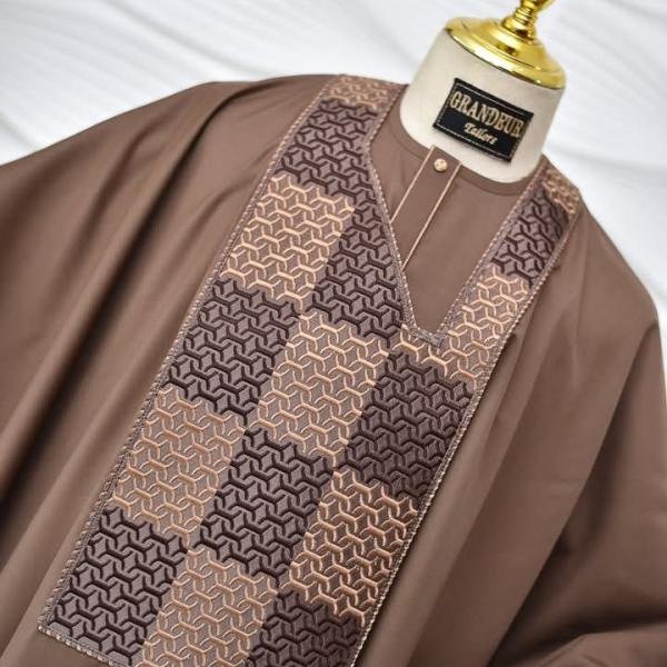 Kaftan with agbada ( high quality casmier material)