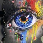 Art eye painting