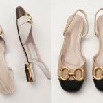 Gucci half cover shoe