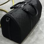 Black full leather bag